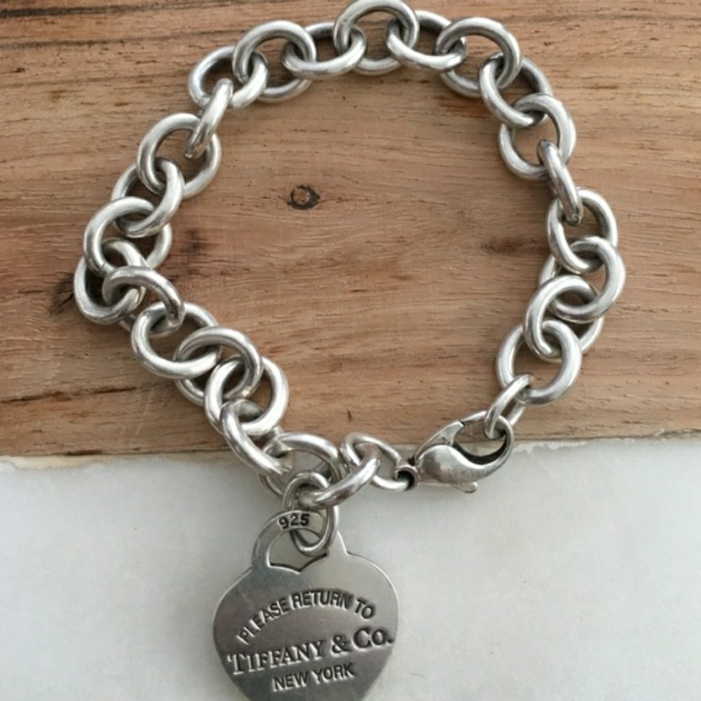 Tiffany & Company Heart Tag Charm Bracelet